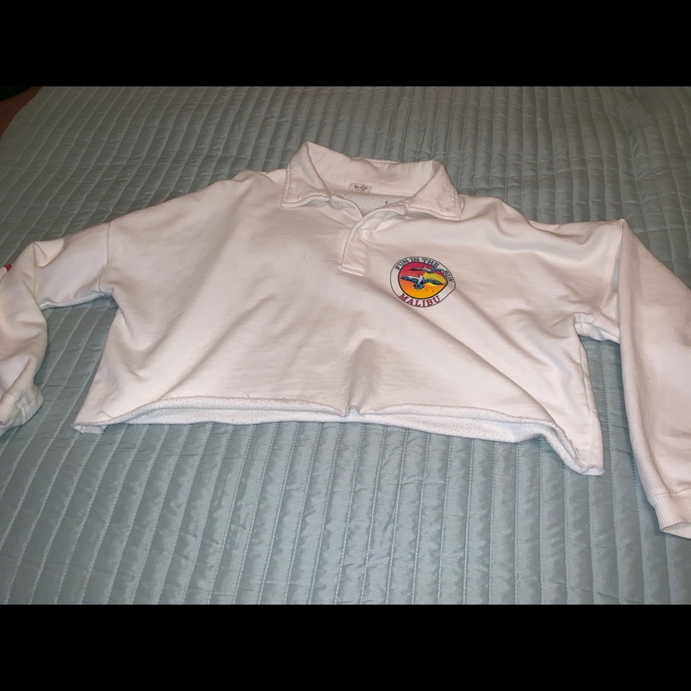 Long sleeve cropped pacsun shirt
